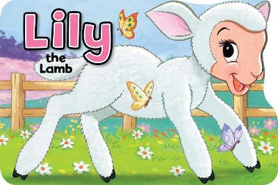 AW FARMYARD SHAPED 3 - LILLY THE LAMB - Agenda Bookshop