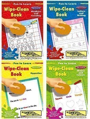 AL WIPE CLEAN BOOK: FUN TO LEARN (4 TIT - Agenda Bookshop