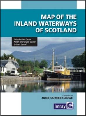 Map Inland Waterways of Scotland - Agenda Bookshop