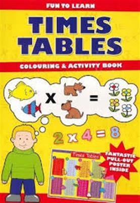 AL COLOUR & ACTIVITY BOOK: TIMES TABLES - Agenda Bookshop