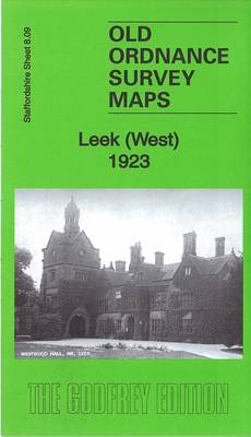 Leek (West) 1923: Staffordshire Sheet 8.09 - Agenda Bookshop