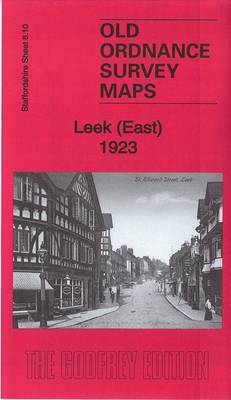 Leek (East) 1923: Staffordshire Sheet 8.10 - Agenda Bookshop