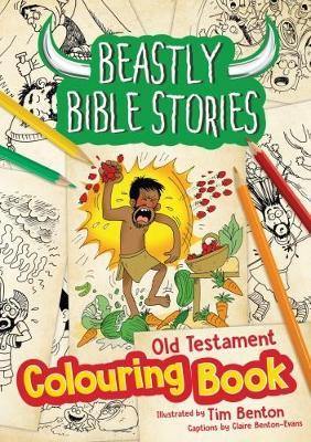 Beastly Bible Stories Colouring Book - Old Testament - Agenda Bookshop