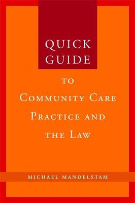 Quick Guide to Community Care Practice and the Law - Agenda Bookshop