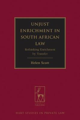 Unjust Enrichment in South African Law: Rethinking Enrichment by Transfer - Agenda Bookshop