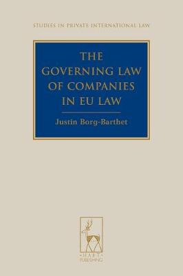 The Governing Law of Companies in EU Law - Agenda Bookshop