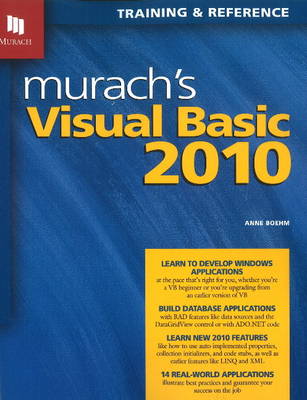 Murach''s Visual Basic 2010 - Agenda Bookshop