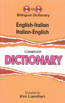 English-Italian & Italian-English One-to-One Dictionary: (Exam-Suitable) - Agenda Bookshop