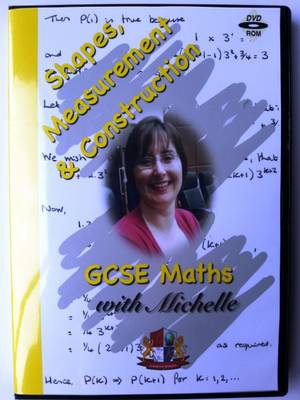 GCSE Maths with Michelle: Shapes, Measurement & Construction - Agenda Bookshop
