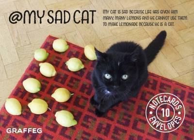 My Sad Cat Notecards - Agenda Bookshop