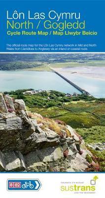 Lon Las Cymru North: The official route map for the Lon LAs Cymru in mid and North Wales - Agenda Bookshop