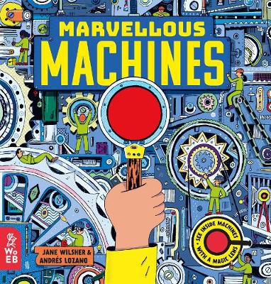 Marvellous Machines: A Magic Lens Book - Agenda Bookshop