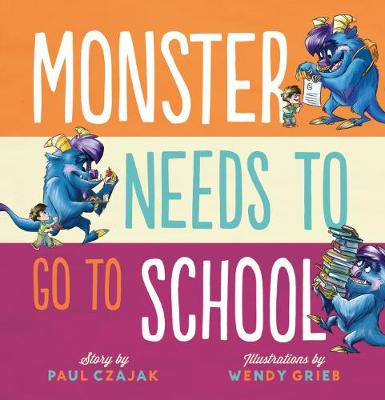 Monster Needs to Go to School - Agenda Bookshop