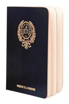 Parisian Chic Passport (blue) - Agenda Bookshop