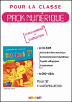 Et toi?: Manuel numerique 1 (A1) CD-Rom + DVD (5 licences) - Agenda Bookshop