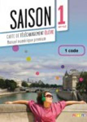 Saison: Carte de Telechargement A1+ (Premium  Eleve - 1 code) - Agenda Bookshop