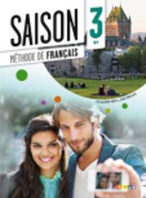 Saison: Livre de l''eleve B1 + CD + DVD - Agenda Bookshop