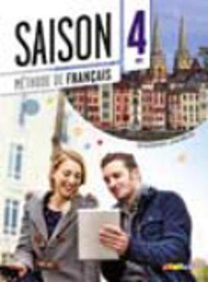 Saison: Livre de l''eleve B2 + CD + DVD - Agenda Bookshop