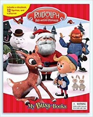 PD BUSY BOOK: RUDOLPH RED NOSED - Agenda Bookshop
