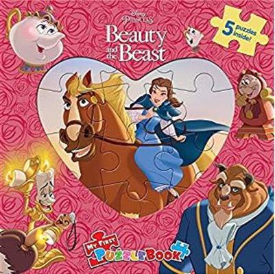PD FIRST JIGSAW BOOK: BEAUTY & THE BEAS - Agenda Bookshop