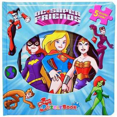 PD FIRST JIGSAW BOOK: DC GIRLS SUPER FR - Agenda Bookshop