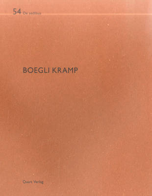 Boegli Kramp: De aedibus 54 - Agenda Bookshop