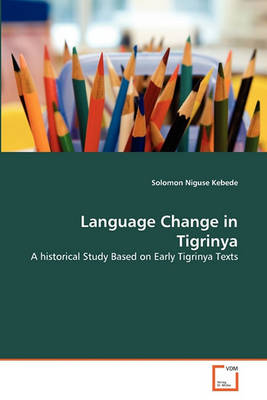 Language Change in Tigrinya - Agenda Bookshop