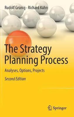 The Strategy Planning Process: Analyses, Options, Projects - Agenda Bookshop