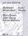 Ars Viva 13/14. Wahrheit / Wirklichkeit: Bjoern Braun. John Skoog. Adrian Williams - Agenda Bookshop