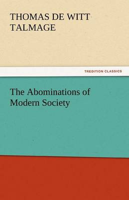 The Abominations of Modern Society - Agenda Bookshop