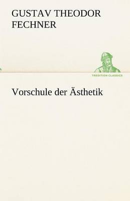 Vorschule Der Asthetik - Agenda Bookshop