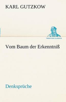 Vom Baum Der Erkenntniss - Agenda Bookshop