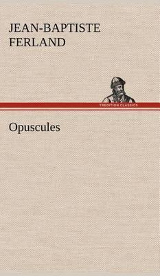 Opuscules - Agenda Bookshop