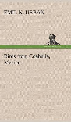 Birds from Coahuila, Mexico - Agenda Bookshop