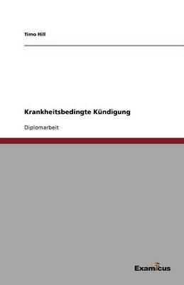 Krankheitsbedingte Kundigung - Agenda Bookshop