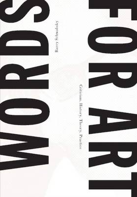 Words for Art - Criticism, History, Theory, Practice - Agenda Bookshop