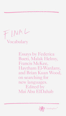 Final Vocabulary - Agenda Bookshop