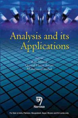 Analysis and its Applications - Agenda Bookshop