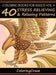 Coloring Books For Adults Volume 4: 40 Stress Relieving And Relaxing Patterns - Agenda Bookshop