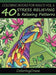 Coloring Books For Adults Volume 6: 40 Stress Relieving And Relaxing Patterns - Agenda Bookshop