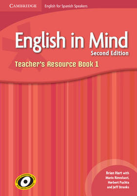 English in Mind for Spanish Speakers Level 1 Teacher''s Resource Book with Class Audio CDs (3) - Agenda Bookshop