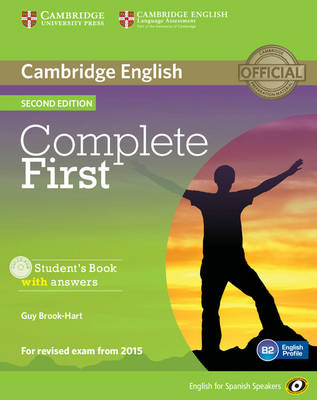 Complete First for Spanish Speakers Student''s Book with Answers with CD-ROM - Agenda Bookshop