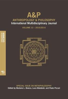 A&P N.12: Anthropology and Philosophy? International Multidisciplinary Journal - Agenda Bookshop
