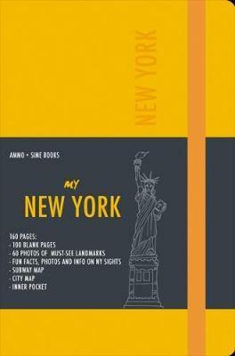 My New York - Notebook: Yellow Saffron - Agenda Bookshop