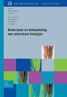 Onderzoek En Behandeling Van Anterieure Kniepijn - Agenda Bookshop