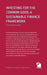 Investing for the Common Good: A Sustainable Finance Framework - Agenda Bookshop