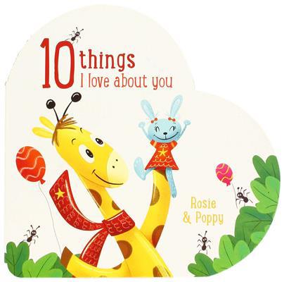 YO 10 THINGS I LOVE ABOUT YOU GIRAFFE - Agenda Bookshop