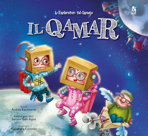 Il-Qamar L-Esploraturi tal-Ispazju - Agenda Bookshop