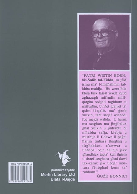 Is-Salib tal-Fidda back cover