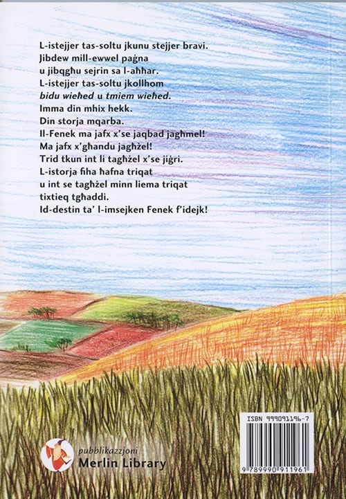 X’Tixtiequ Jagħmel il-Fenek? back cover